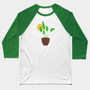 Houseplant in a Pot Baseball T-Shirt